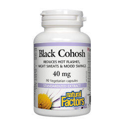 Natural Factors Black Cohosh 40 mg - 90 Capsules