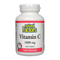 Natural Factors C 1000 mg Timed Release - 180 Tablets