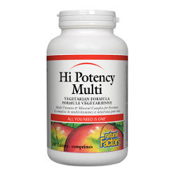 Natural Factors High Potency Multi (Vegetarian) - 90 Tablets