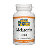 Natural Factors Melatonin 5 mg - 90 Sublingual Tablets