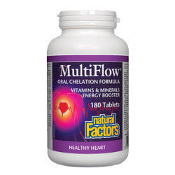 Natural Factors MultiFlow - 180 Tablets