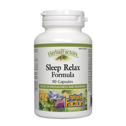Natural Factors Sleep Relax Formula - 90 Capsules
