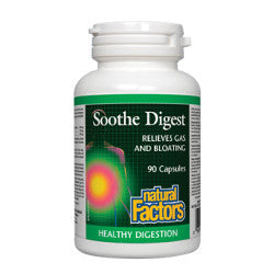 Natural Factors Soothe Digest - 90 Capsules