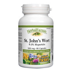 Natural Factors St John's Wort 300 mg - 90 Capsules