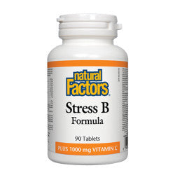 Natural Factors Stress B Formula with C - 90 Tablets