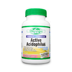 Organika Active Acidophilus - 100 or 200 Capsules