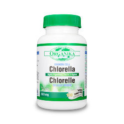 Organika Chlorella 500 mg - 100 Tablets