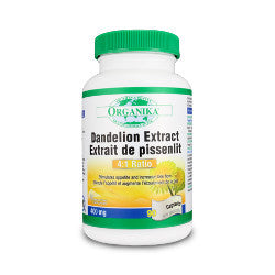 Organika Dandelion Root Extract 400 mg - 90 Capsules