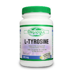 Organika L-Tyrosine 500 mg - 90 Capsules