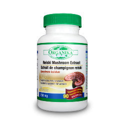 Organika Reishi Mushroom Extract 250 mg - 90 Capsules