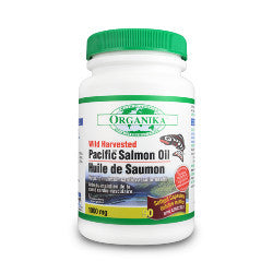Organika Salmon Oil 1000 mg - 180 Capsules