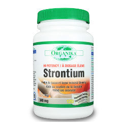 Organika Strontium 340 mg - 60 Vegetarian Capsules