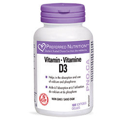 Buy Preferred Vitamin D3 Online at Erbamin