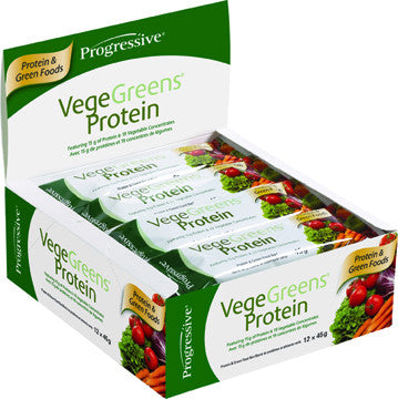 Progressive VegeGreens Protein Bar - 45 grams / Bar