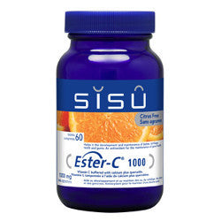 SISU Ester-C 1000 mg Citrus Free - 60 Tablets