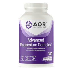 Buy AOR Advanced Magnesium Complex Online in Canada at Erbamin.