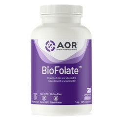 Buy AOR BioFolate Online in Canada at Erbamin