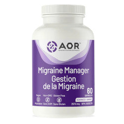 Buy AOR Migraine Manager Online in Canada at Erbamin.