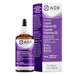 Buy AOR Vitamin D Adult Online in Canada at Erbamin