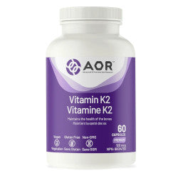Buy AOR Vitamin K2 Online in Canada at Erbamin.