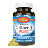 Buy Carlson Cod Liver Oil Gems Online in Canada at Erbamin.