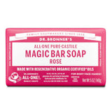Buy Dr Bronner's Soap Bar Rose Online in Canada at Erbamin.