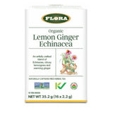 Buy Flora Lemon Ginger Echinacea Tea Online in Canada at Erbamin.