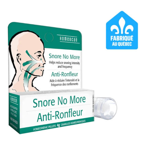 Buy Homeocan Snore No More Online in Canada at Erbamin.