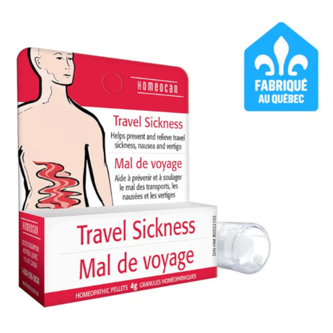 Buy Homeocan Travel Sickness Online in Canada at Erbamin.