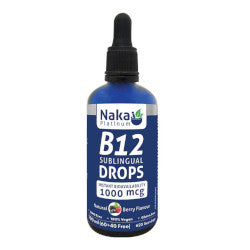 Buy Naka Platinum Vitamin B12 Drops Online in Canada at Erbamin.