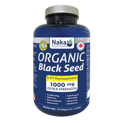 Buy Naka Platinum Black Cumin Seed Online in Canada at Erbamin.