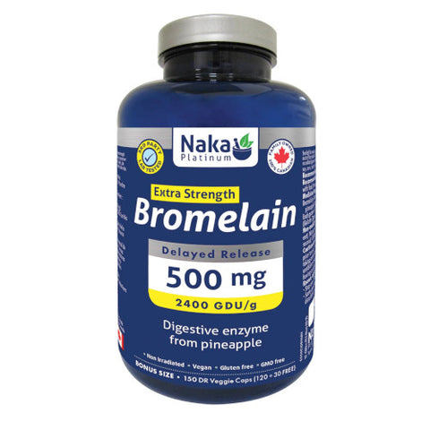 Buy Naka Platinum Bromelain Online in Canada at Erbamin.