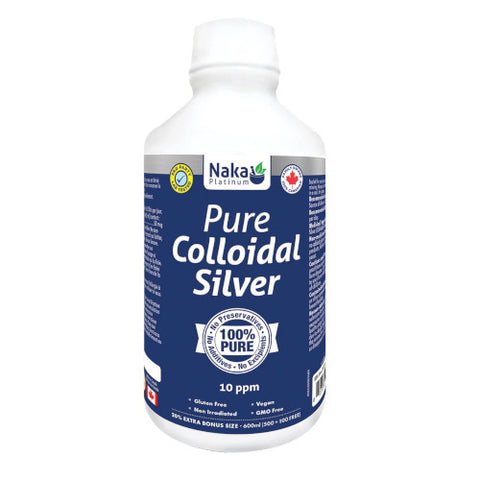 Buy Naka Platinum Colloidal Silver Online in Canada at Erbamin.