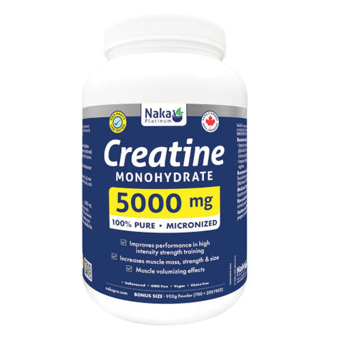 Buy Naka Platinum Creatine Monohydrate Online in Canada at Erbamin.