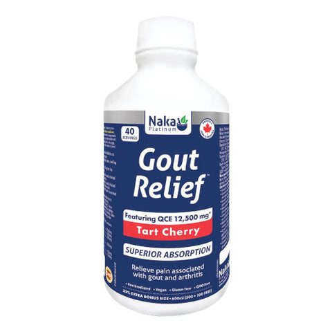 Buy Naka Platinum Gout Relief Online in Canada at Erbamin.