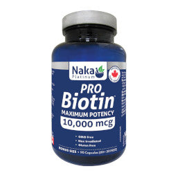 Buy Naka Platinum Biotin Online in Canada at Erbamin.