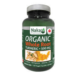 Buy Naka Platinum Turmeric Organic Online in Canada at Erbamin.