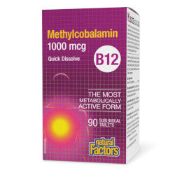 Buy Natural Factors Vitamin B12 Online in Canada at Erbamin