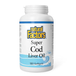 Buy Natural Factors Cod Liver Oil Online in Canada at Erbamin.