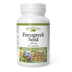 Buy Natural Factors Fenugreek Seed Online in Canada at Erbamin.