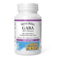 Buy Natural Factors GABA Online in Canada at Erbamin.