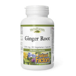 Buy Natural Factors Ginger Root Online in Canada at Erbamin.