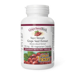 Buy Natural Factors GrapeSeedRich Online in Canada at Erbamin.