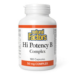 Buy Natural Factors High Potency B Complex Online in Canada at Erbamin.