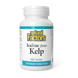 Buy Natural Factors Iodine from Kelp Online in Canada at Erbamin.
