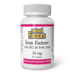 Buy Natural Factors Iron Factors Online in Canada at Erbamin.