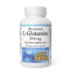 Buy Natural Factors L-Glutamine Online in Canada at Erbamin.