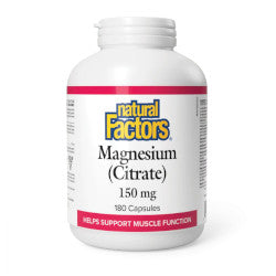 Buy Natural Factors Magnesium Citrate Online in Canada at Erbamin.