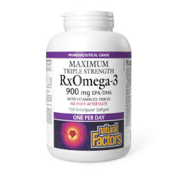 Buy Natural Factors Maximum Omega 3 Online in Canada at Erbamin.