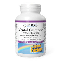 Buy Natural Factors Mental Calmness Online in Canada at Erbamin.